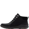 CLARKS WOMENS WATERPROOF LACE ANKLE BOOT - BLACK